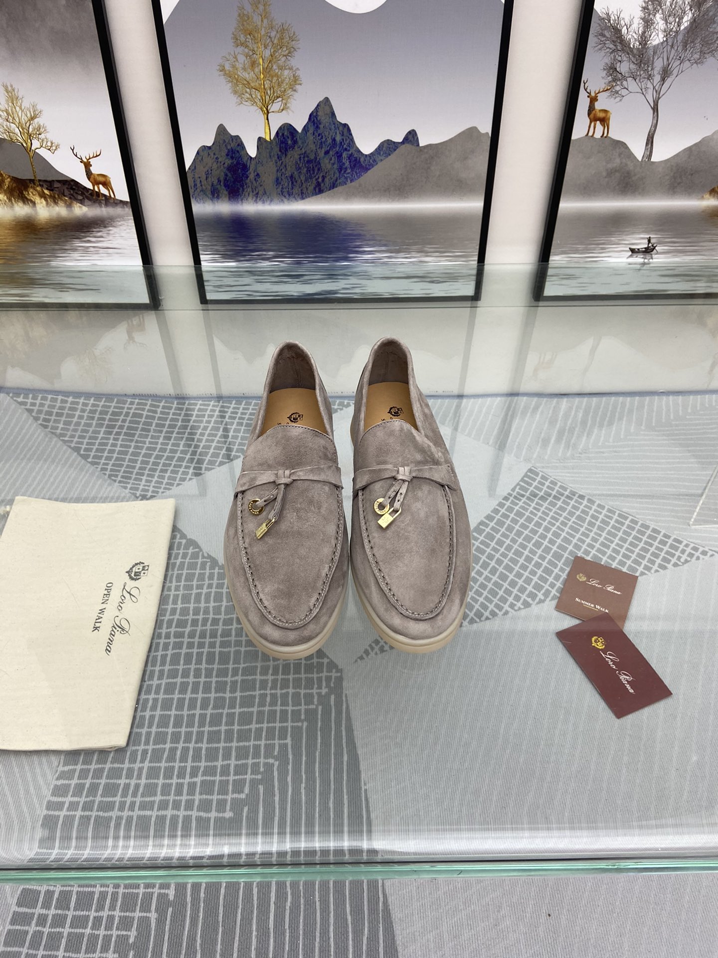 P251Loro Piana* marea marca cuatro estaciones modelos clásicos. Parte superior: oveja importada Jing