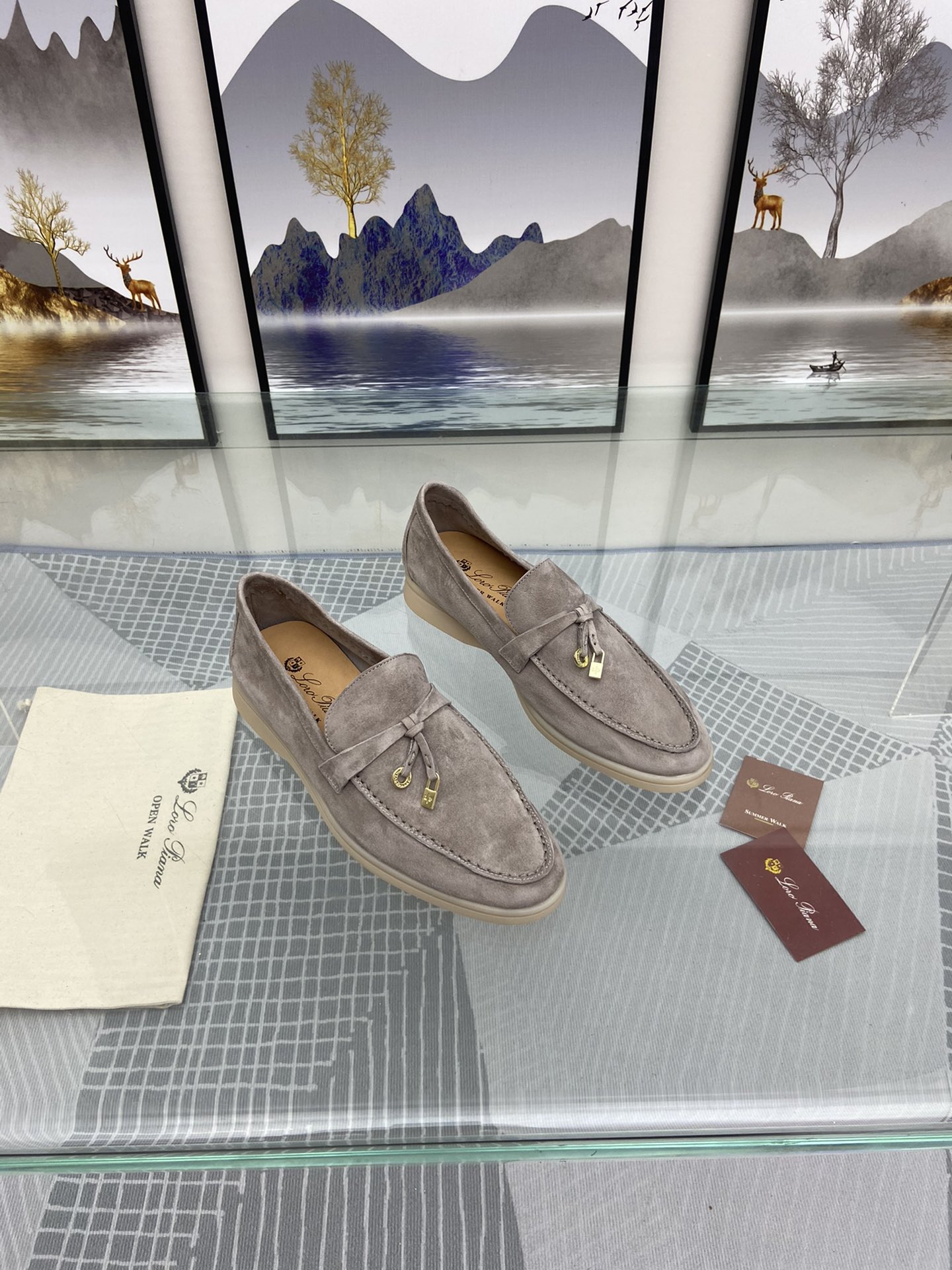 P251Loro Piana* marea marca cuatro estaciones modelos clásicos. Parte superior: oveja importada Jing