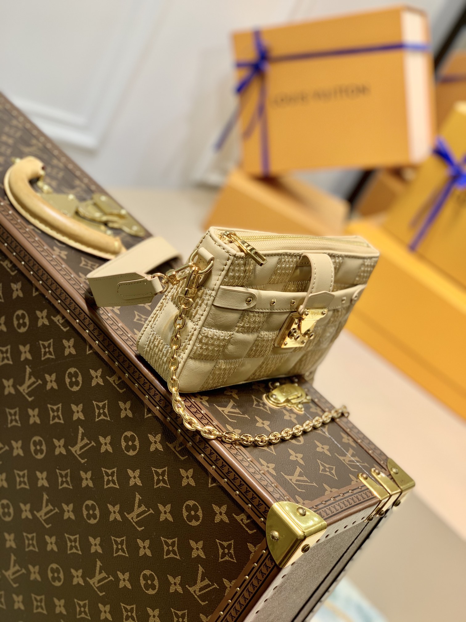 Louis Vuitton LV Pochette Trocadéro 相机包 M59048