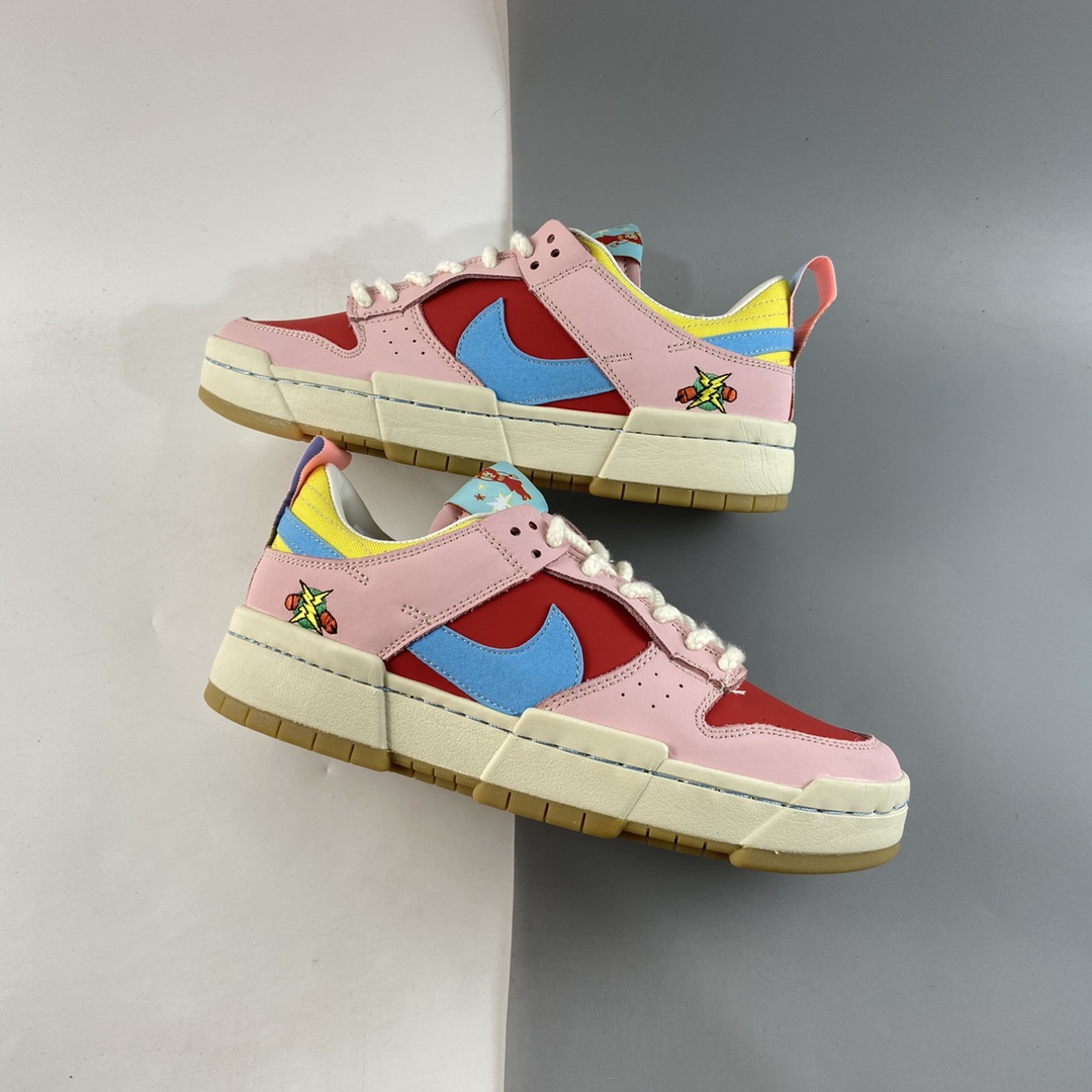 P180  NIKE Dunk Low Disrupt 结构风格 DD8478-641