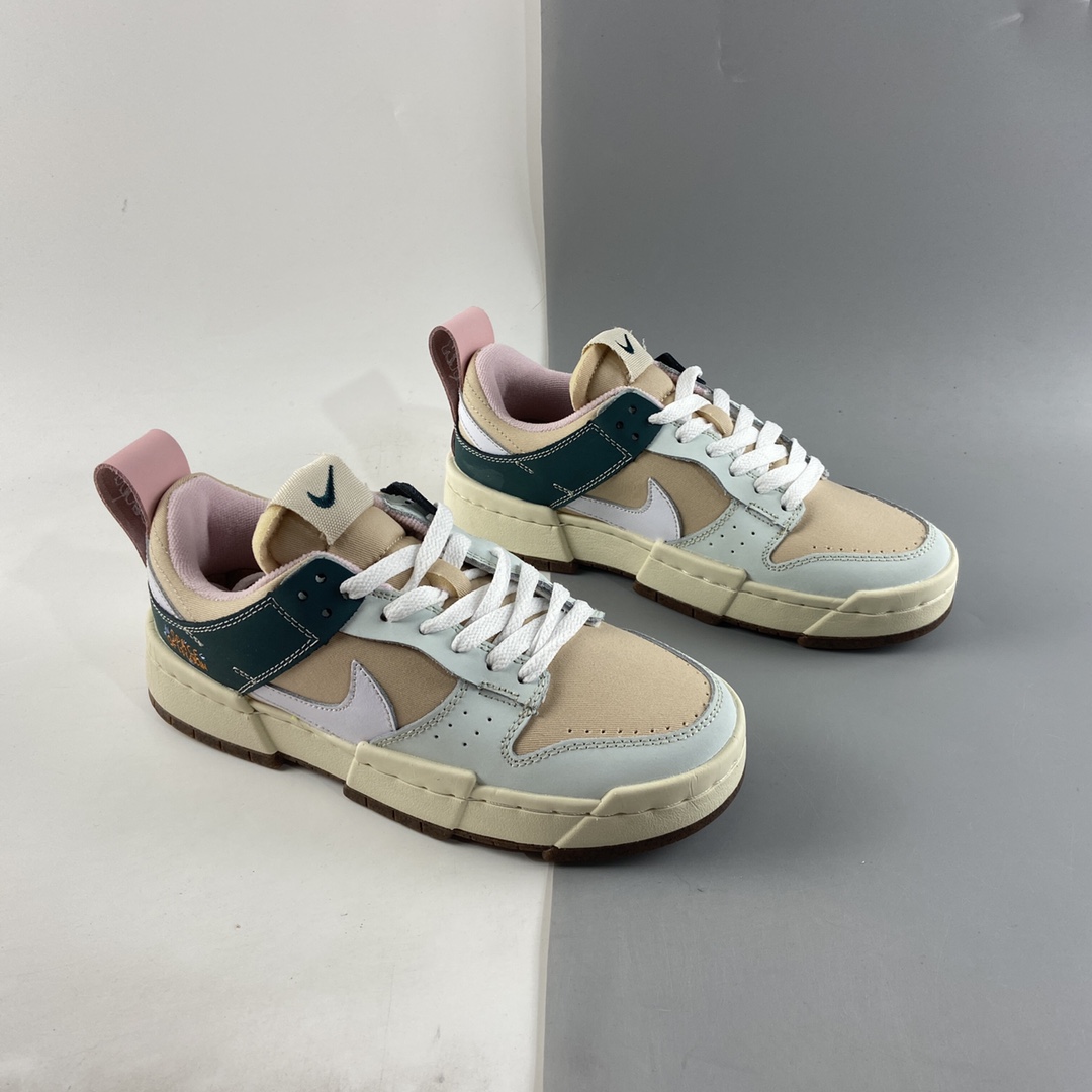 P180  NIKE Dunk Low Disrupt 结构风格 DM6866-210