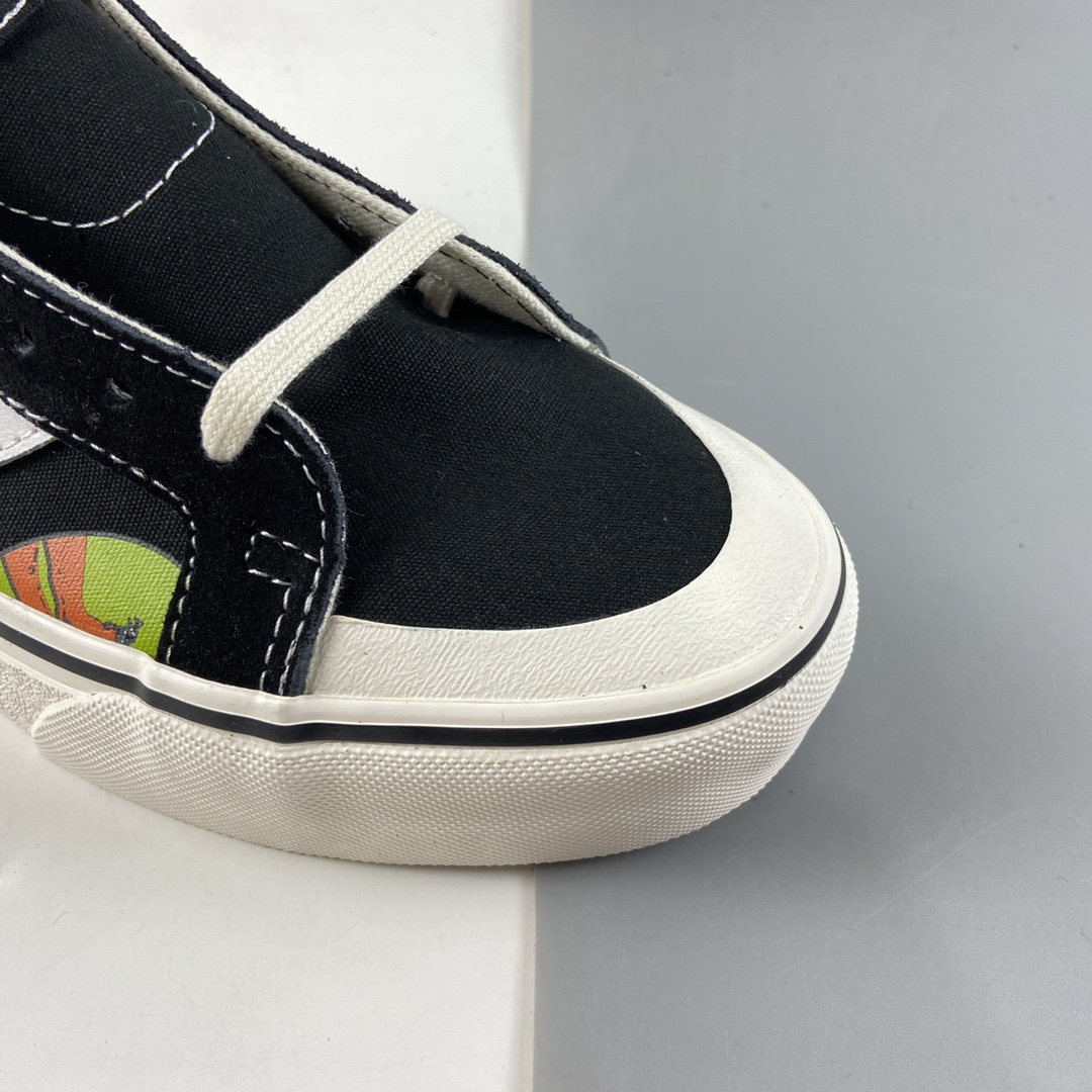 P140  Vans SK8-Hi 彩色印花 半月包头高帮硫化板鞋 VN0A3MV1W95