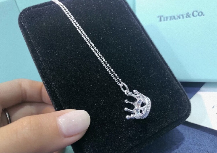 NO:103724,Tiffany Crown Necklace Material s925 silver, thick version, Tiffany necklace, tiffany, necklace19860909蒂芙尼皇冠项链 材质s925银,厚版,蒂芙尼项链,tiffany,necklace,Jewelry