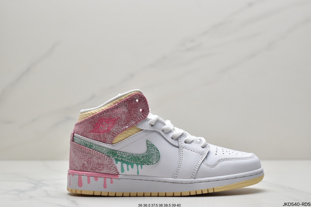 160 乔丹1代 Air Jordan 1 Low AJ1乔丹一代中帮经典复古文化休闲运动篮球鞋554724