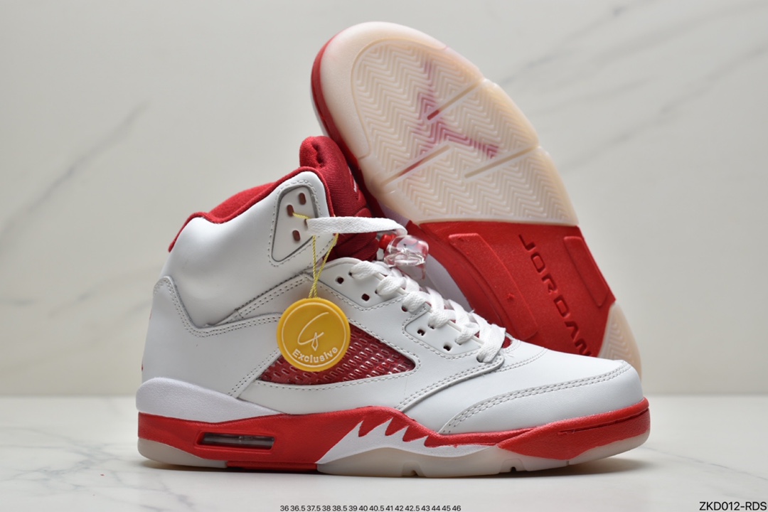 270 Air Jordan 5 GS “Pink Foam” 高帮 白粉情人节440892-106