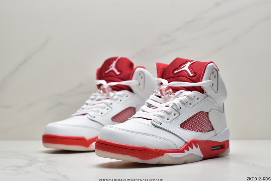 270 Air Jordan 5 GS “Pink Foam” 高帮 白粉情人节440892-106