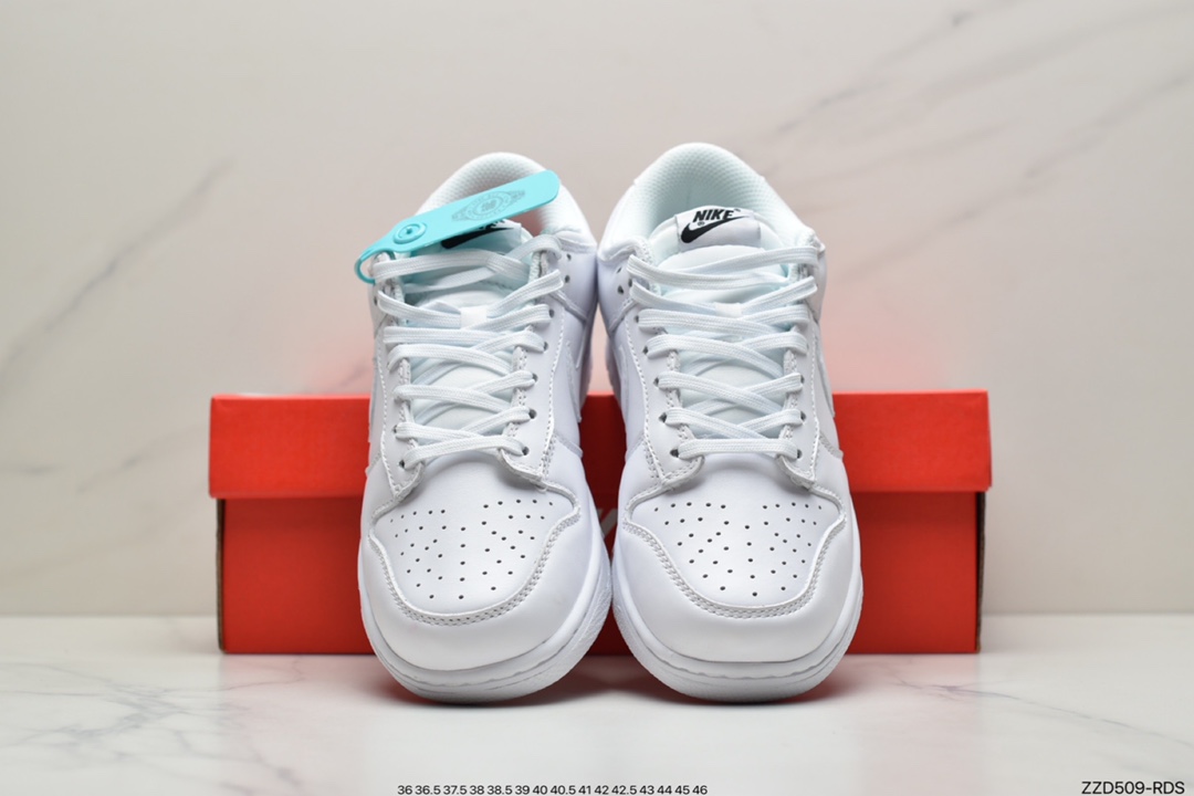 250 耐克Nike Dunk Low ”Triple White” 低帮纯白 DD1503-109