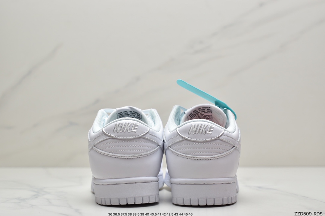 250 耐克Nike Dunk Low ”Triple White” 低帮纯白 DD1503-109