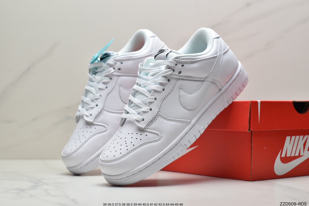 250 耐克Nike Dunk Low ”Triple White” 低帮纯白 DD1503-109