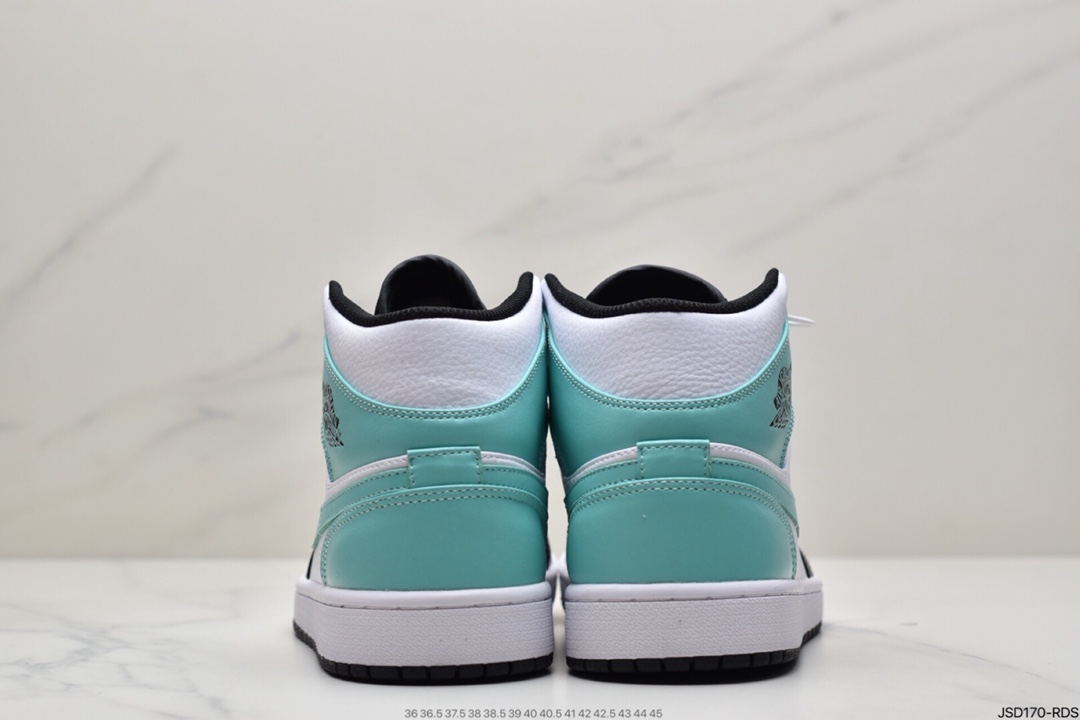 200 Air Jordan 1 Mid ”Obsidian”黑曜石 乔一中邦 554724-174