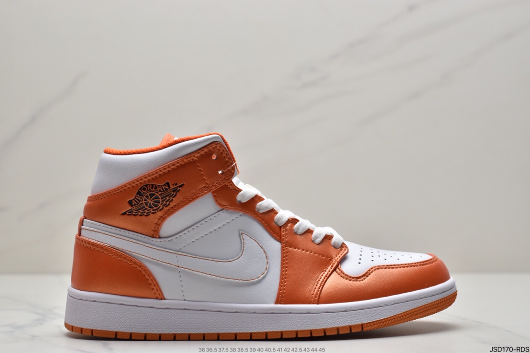 200 Air Jordan 1 Mid ”Obsidian”黑曜石 乔一中邦 554724-174