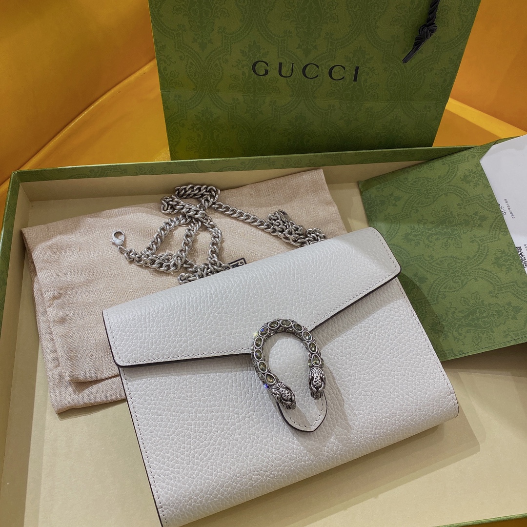 GUCCI Dionysus WOC chain bag card slot