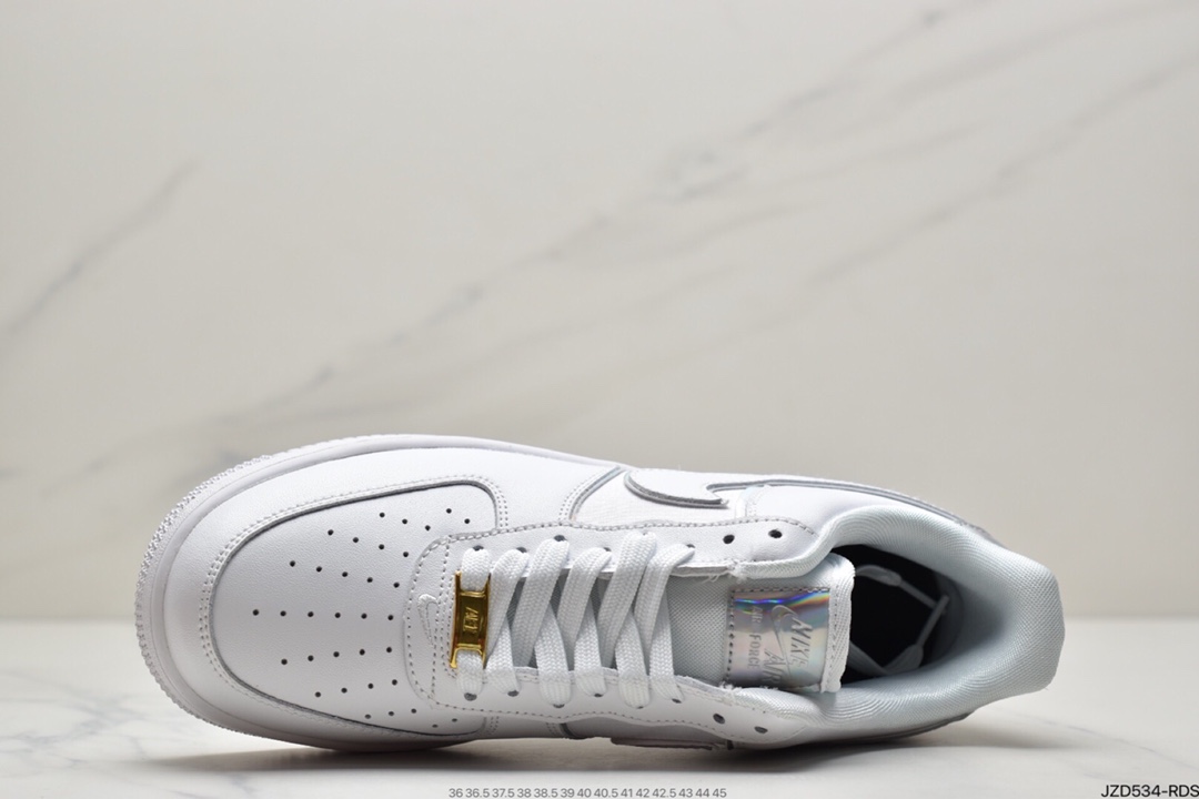 140 耐克Nike Air Force 1 Low Y2K 4”White/IRIDESCENT”空军一号经典百搭休闲运动板鞋 AT6147-100