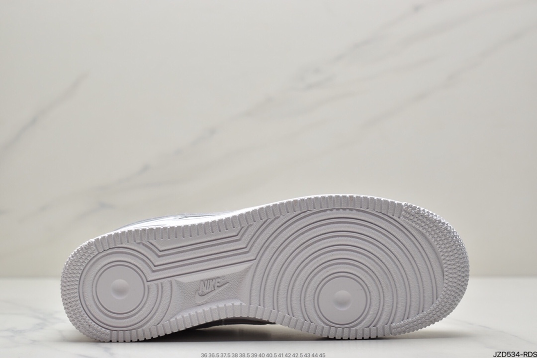 140 耐克Nike Air Force 1 Low Y2K 4”White/IRIDESCENT”空军一号经典百搭休闲运动板鞋 AT6147-100