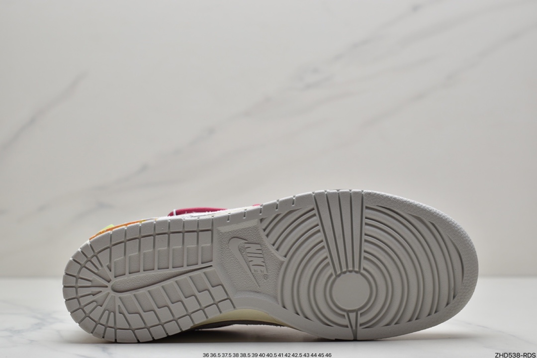 300 Off-White x Nike SB Dunk Low”The 10/50” OW灰白板鞋 DJ0950-100