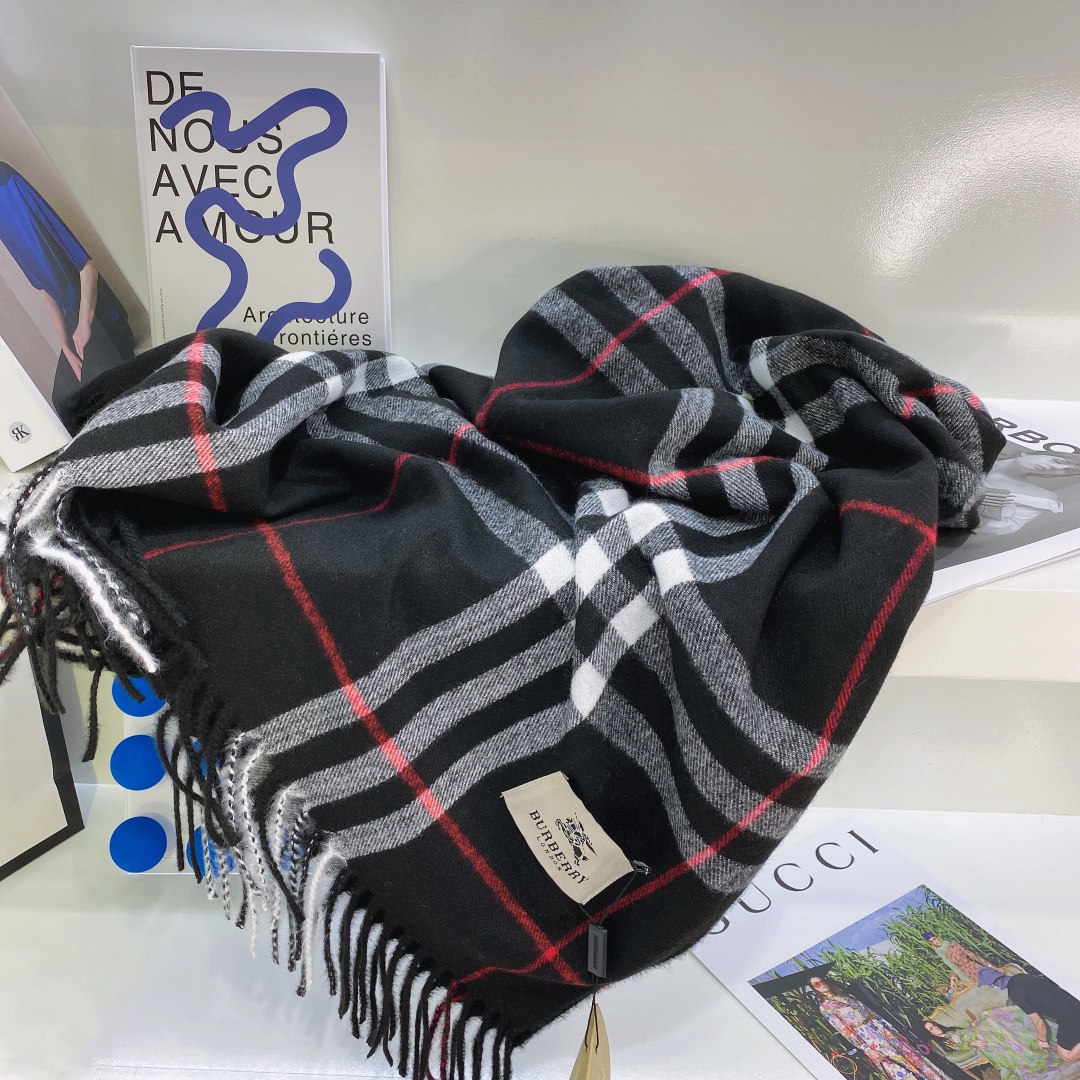 博柏利 Burberry 传世高定桑蚕丝丝巾围巾 #5E3572BD 4