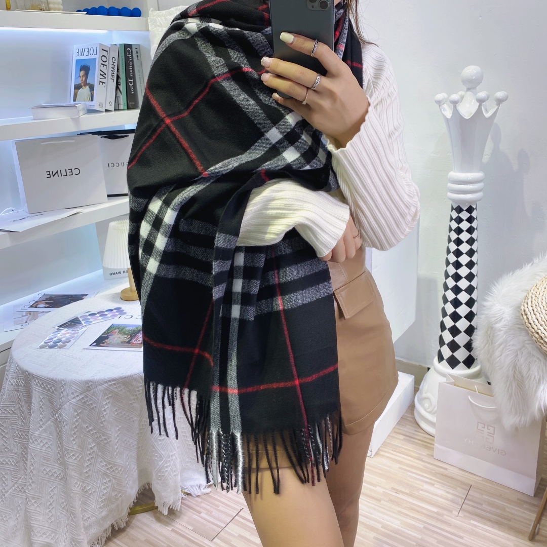 博柏利 Burberry 传世高定桑蚕丝丝巾围巾 #5E3572BD 9