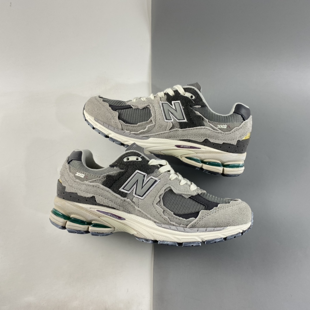 P200 New Balance ML2002系列复古老爹风休闲运动慢跑鞋“云雨灰碎步”M2002RDA