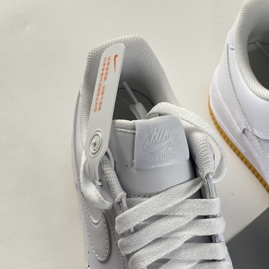 P200  NIKE Air Force 1’07 Low 生胶白 空军一号低帮休闲板鞋 DJ2739-100