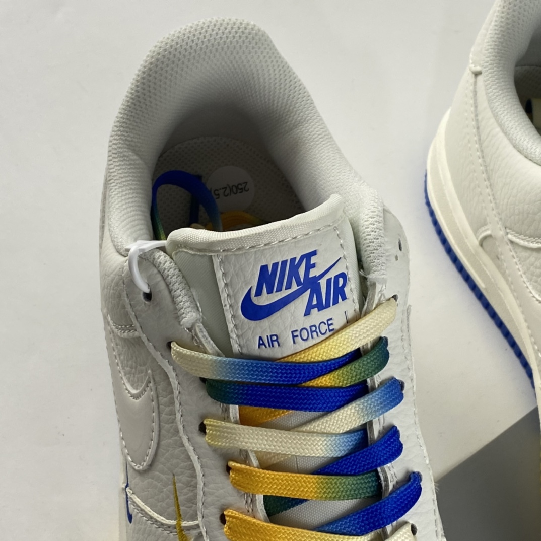 P260  NIKE Air Force 1 Low ’07 “米兰黄”金州勇士城市限定低帮空军一号休闲板鞋 GS6638-150