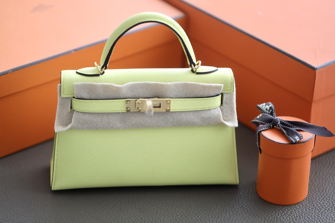 Hermes Kelly Knockoff
 Handbags Crossbody & Shoulder Bags Calfskin Cowhide Epsom Mini