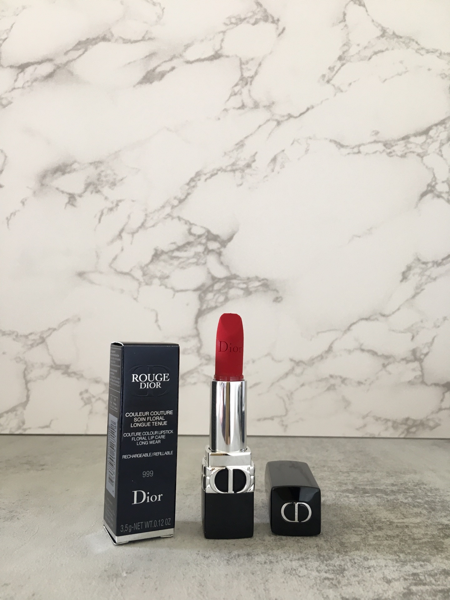 Dior Rouge Dior 999 Lipstick Set - Matte, Satin & Velvet Finishes - Travel Collection 7 i1631077010 1391 6