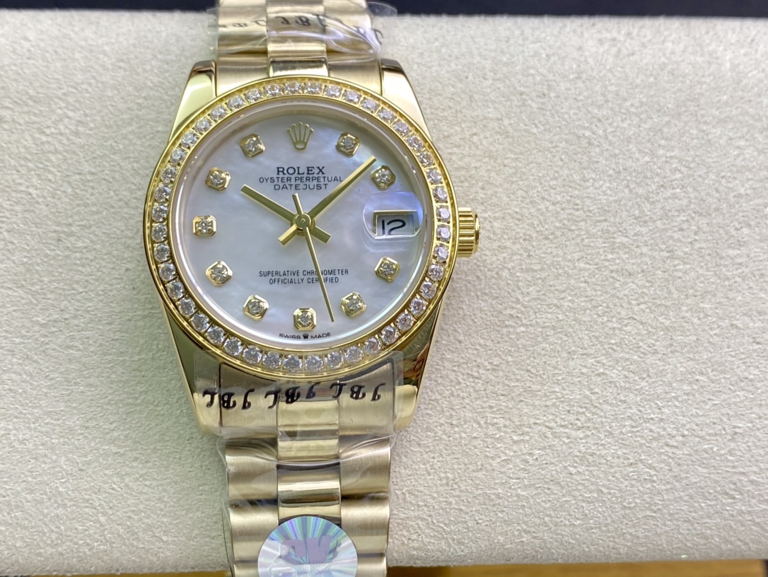 SK Factory 女款 劳力士Rolex 日志型31mm 自動機械腕時計