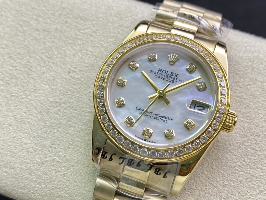SK Factory 女款 劳力士Rolex 日志型31mm 自動機械腕時計