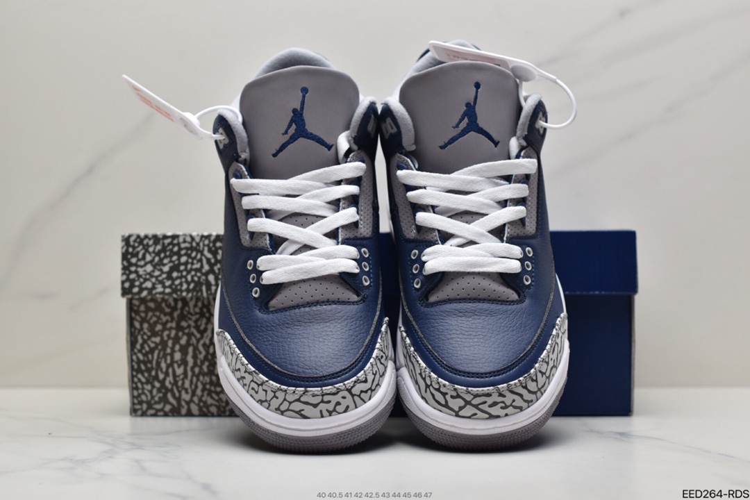 370 乔丹Air Jordan 3 AJ3代中帮复古休闲运动文化篮球鞋