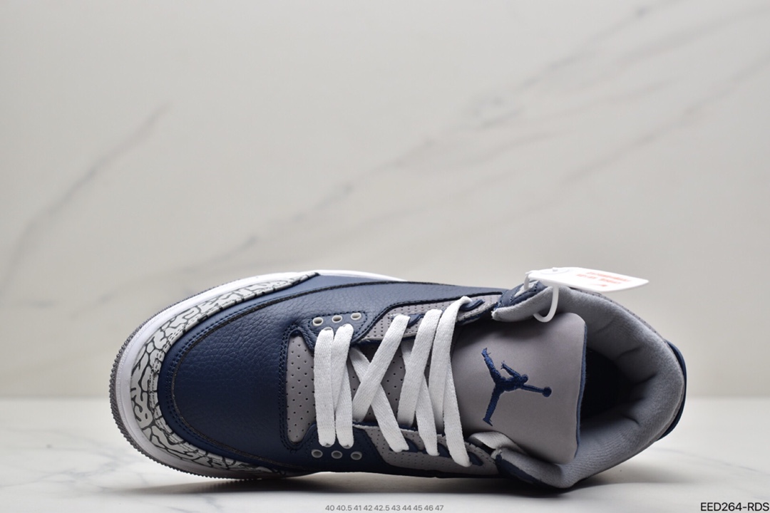 370 乔丹Air Jordan 3 AJ3代中帮复古休闲运动文化篮球鞋