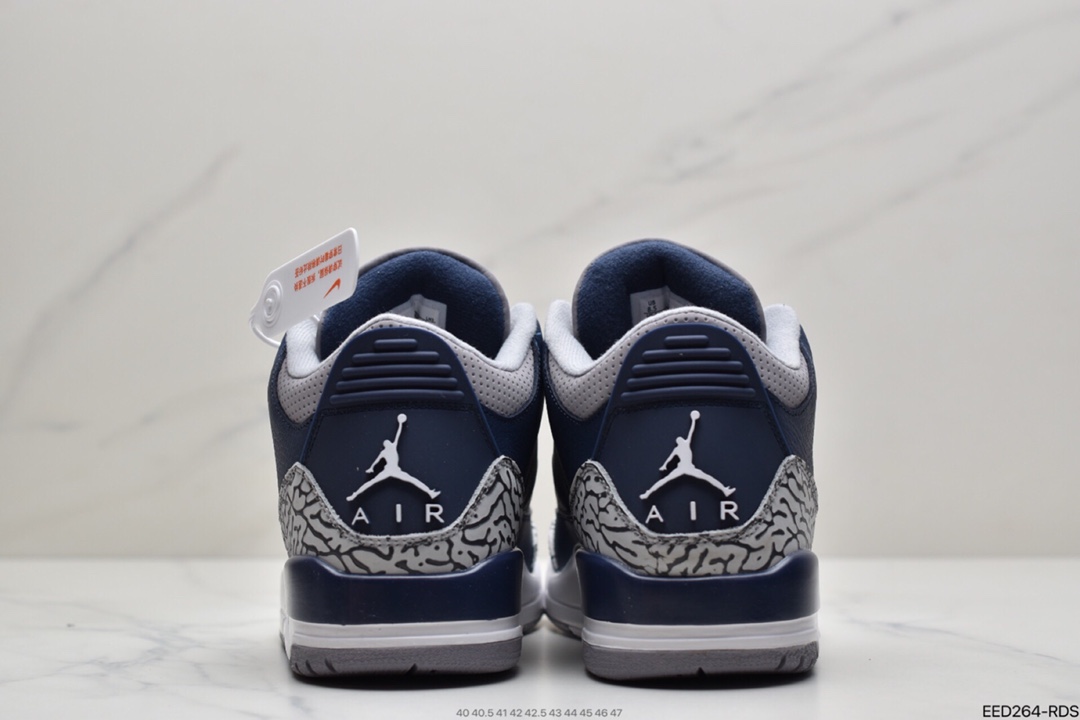 370 乔丹Air Jordan 3 AJ3代中帮复古休闲运动文化篮球鞋