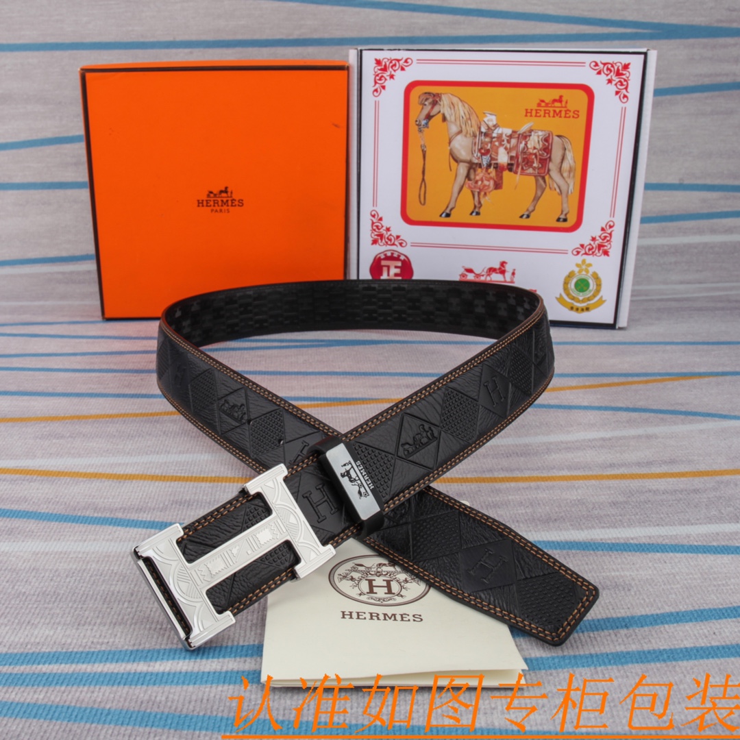 腰带皮带爱玛仕原单牛皮腰带男款皮带材