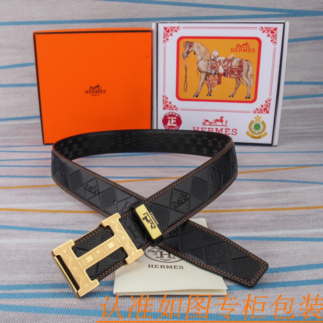 腰带皮带爱玛仕原单牛皮腰带男款皮带材