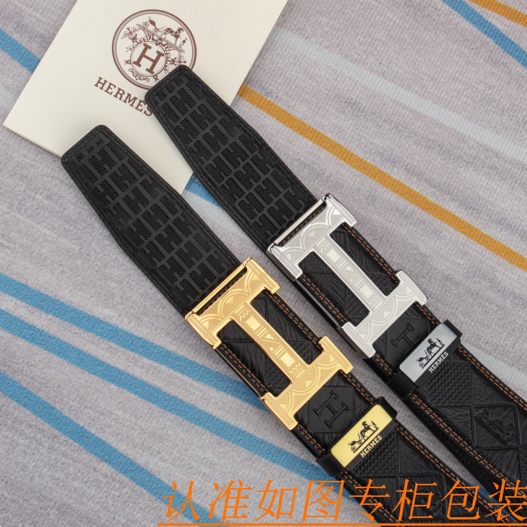 腰带皮带爱玛仕原单牛皮腰带男款皮带材