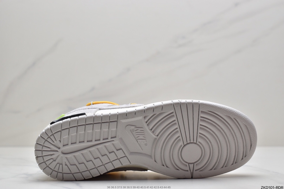 270 Off-White x Nike SB Dunk Low”The 10/50” OW灰白 扣篮系列低帮经典百搭休闲运动板鞋DJ0950-109