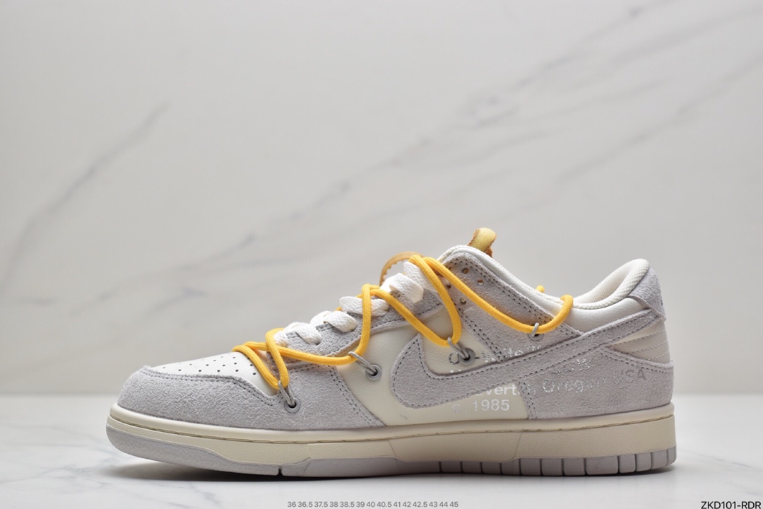 270 Off-White x Nike SB Dunk Low”The 10/50” OW灰白 扣篮系列低帮经典百搭休闲运动板鞋DJ0950-109