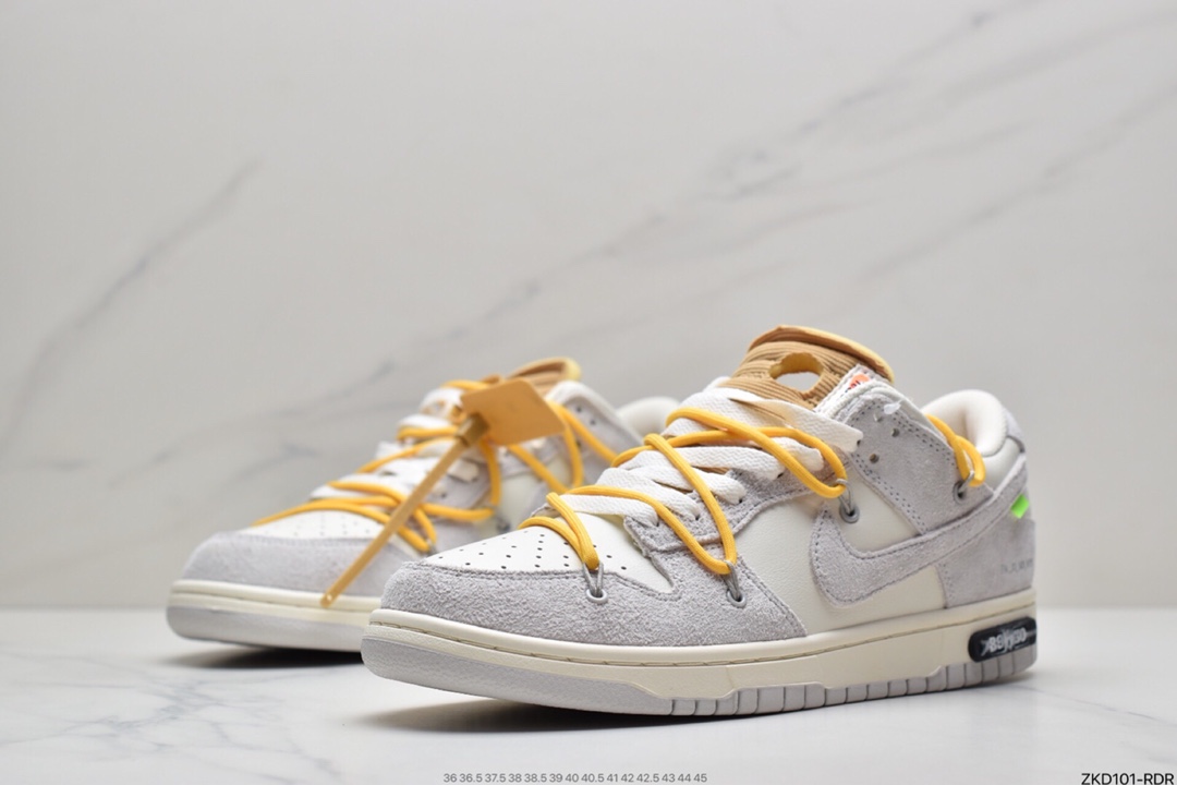 270 Off-White x Nike SB Dunk Low”The 10/50” OW灰白 扣篮系列低帮经典百搭休闲运动板鞋DJ0950-109