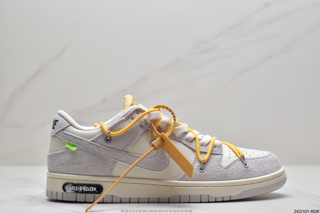 270 Off-White x Nike SB Dunk Low”The 10/50” OW灰白 扣篮系列低帮经典百搭休闲运动板鞋DJ0950-109