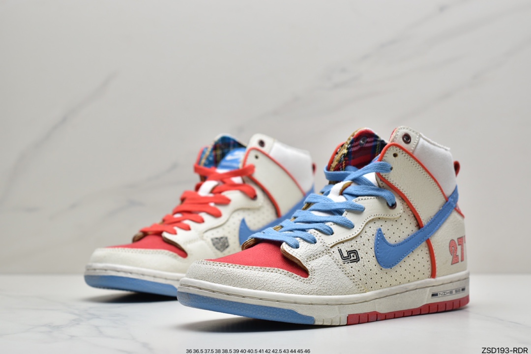 310 耐克旗下品牌 Nike SB 与 Ishod Wair 和 Magnus Walker 三方联名推出 SB Dunk High DH7683-100