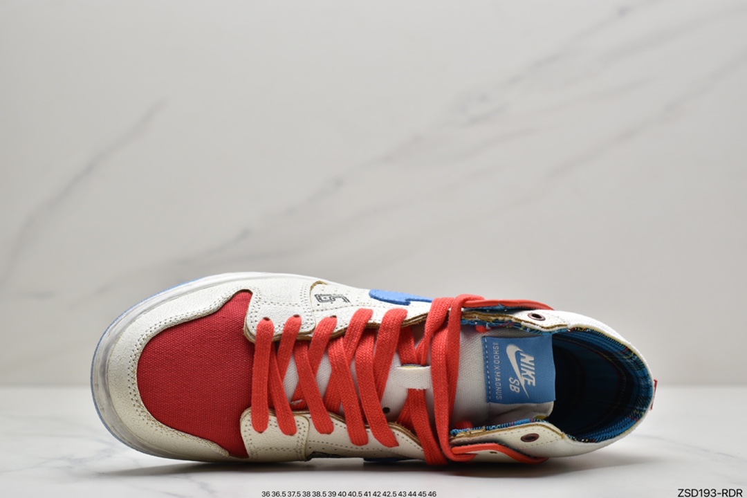 310 耐克旗下品牌 Nike SB 与 Ishod Wair 和 Magnus Walker 三方联名推出 SB Dunk High DH7683-100
