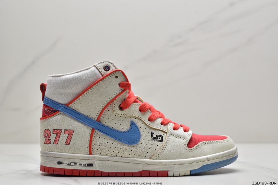 310 耐克旗下品牌 Nike SB 与 Ishod Wair 和 Magnus Walker 三方联名推出 SB Dunk High DH7683-100