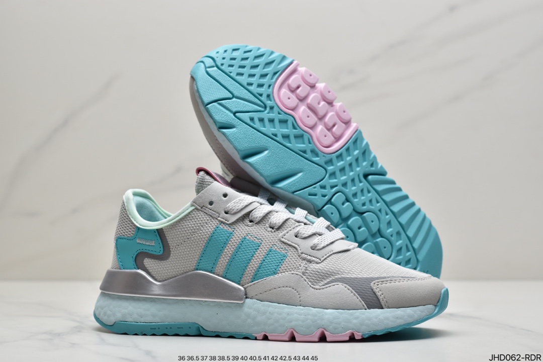 190 阿迪达斯 Adidas Nite Jogger 2019 boost复古休闲运动跑鞋FZ3661