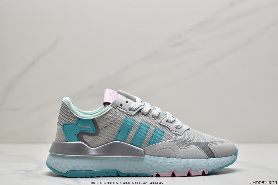 190 阿迪达斯 Adidas Nite Jogger 2019 boost复古休闲运动跑鞋FZ3661