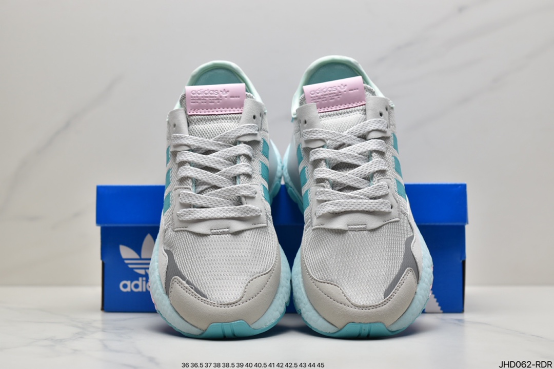 190 阿迪达斯 Adidas Nite Jogger 2019 boost复古休闲运动跑鞋FZ3661