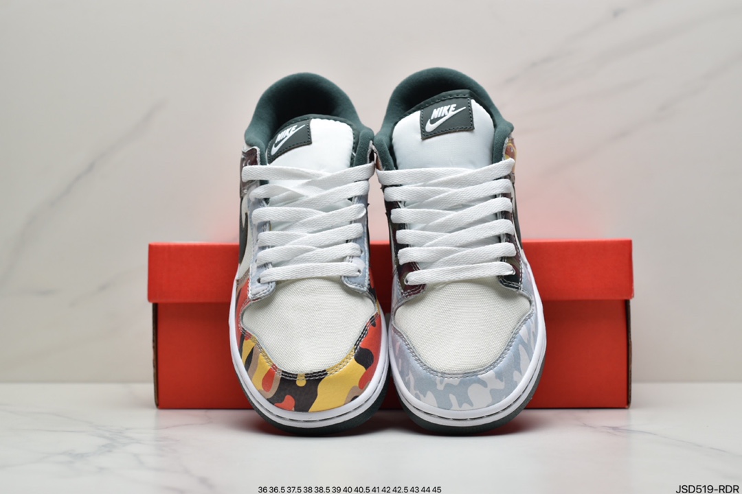 200 耐克NK SB Dunk Low SE”Sail Multi-Camo” 迷彩鸳鸯 DH0957-100