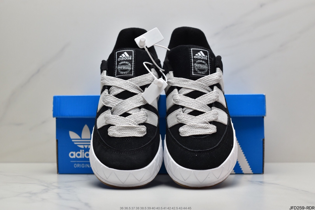 170 阿迪adidas team court  熊猫鞋DB2909