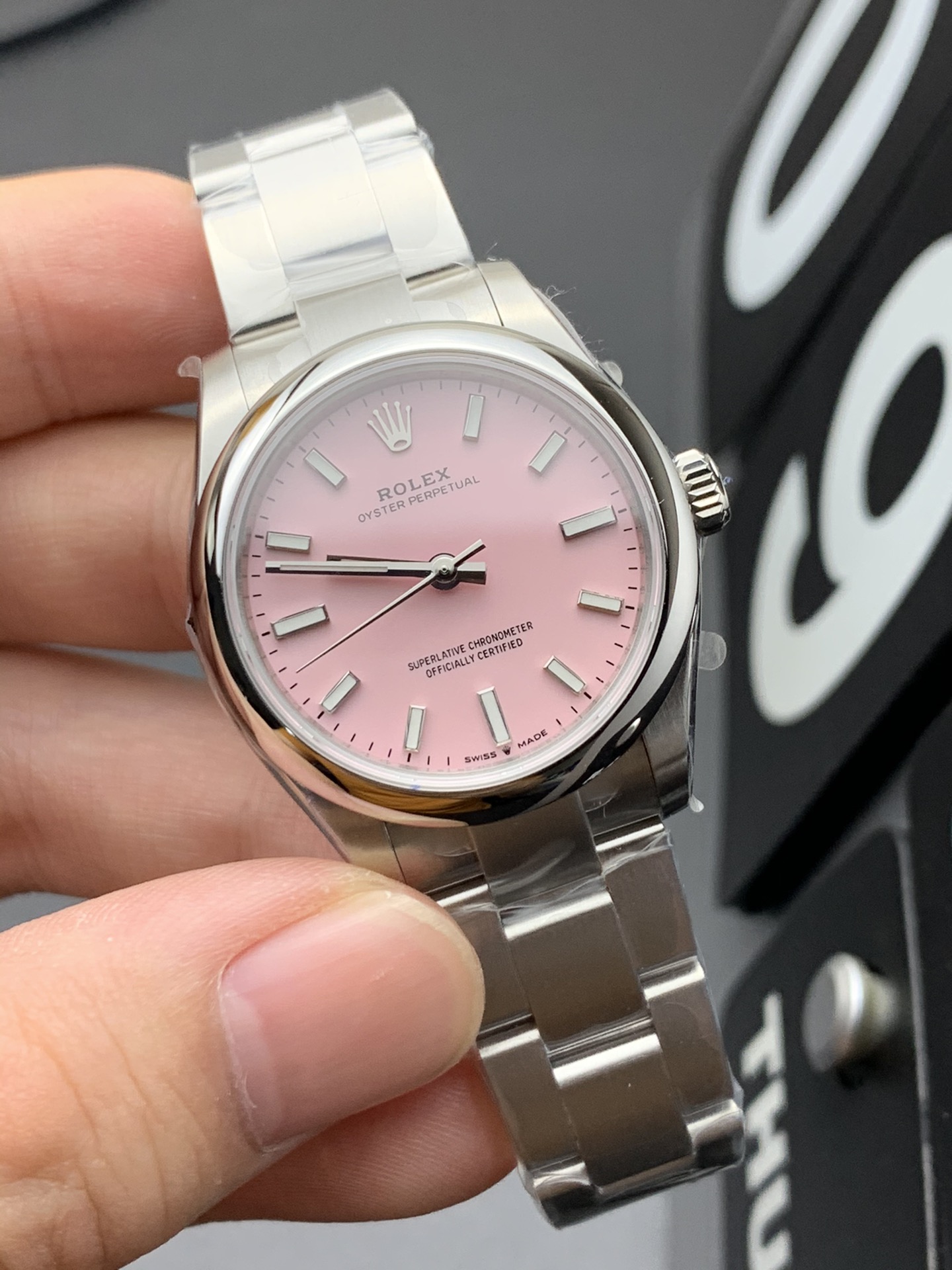 Rolex 31粉恒动