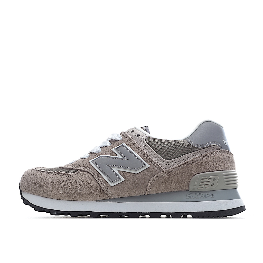 G5 原厂渠道 New Balance 574 新百伦 3M反光复古慢跑鞋 ENCAP缓震中底 原盒原标   前后掌分段组合大底 内置科技软底 缓震效果极佳