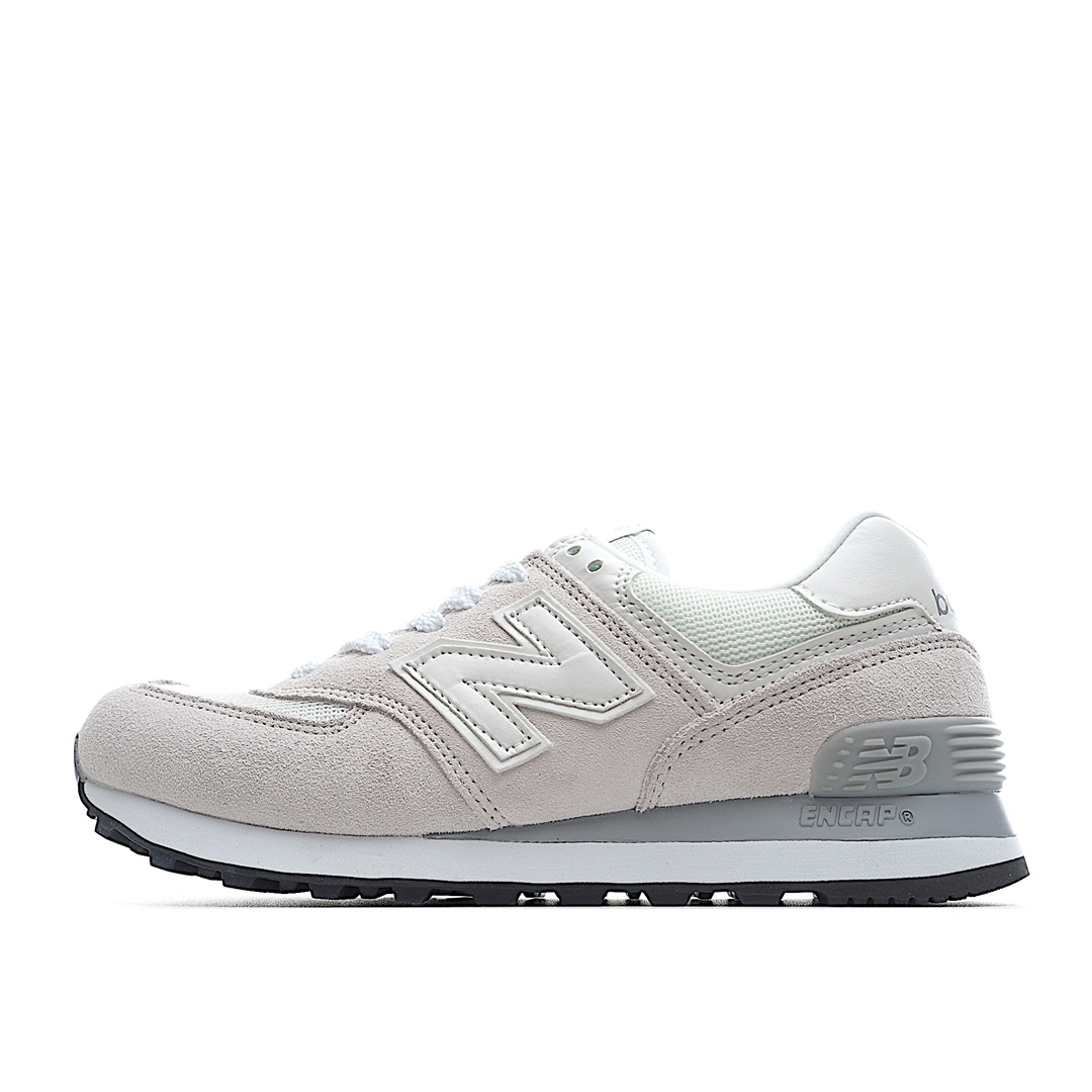 G5 原厂渠道 New Balance 574 新百伦 复古慢跑鞋 ENCAP缓震中底 原盒原标   前后掌分段组合大底 内置科技软底 缓震效果极佳