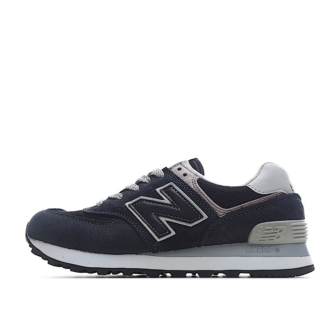 G5 原厂渠道 New Balance 574 新百伦 复古慢跑鞋 ENCAP缓震中底 原盒原标   前后掌分段组合大底 内置科技软底 缓震效果极佳